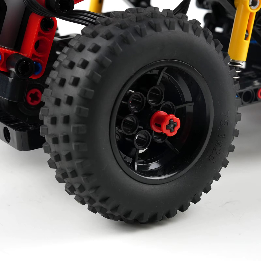 RCmall Geländewagen Champion Monster Motor 4WD, ferngesteuertes Bausteine-Auto-Set - Bild 5