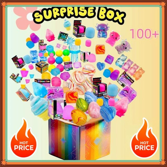 Binchi Cultural Supplies Überraschungsbox, Squishy Figuren, 100+ Stück - Bild 1