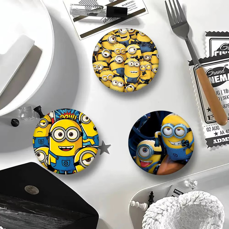 Brosche M-Minions, Runde Anstecknadel, Bunt - Bild 6