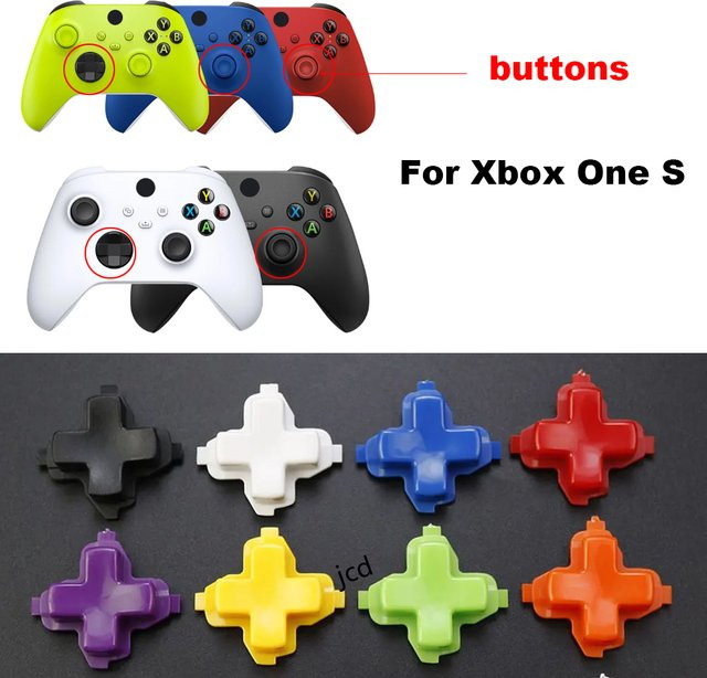 ChengHaoRan Ersatz D-Pad Richtungstaste für Xbox One S Slim Controller in Lila und Mehrfarbig - Bild 1