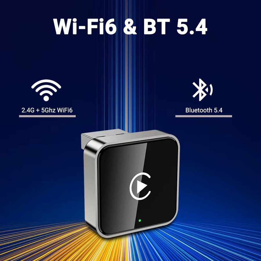 XUDA 2in1 Wireless CarPlay und Android Auto Adapter AI Smart Box für Autos mit kabelgebundenem CarPlay - Bild 3