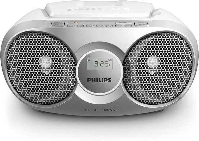 Philips AZ215S/12 CD/Radio-System in Silber - Bild 1