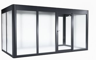 SunElements Gewächshaus SunGarden Deluxe 4.2, B/H/T: 443 x 229 x 233 cm, anthrazit-metallic grau - Bild 1