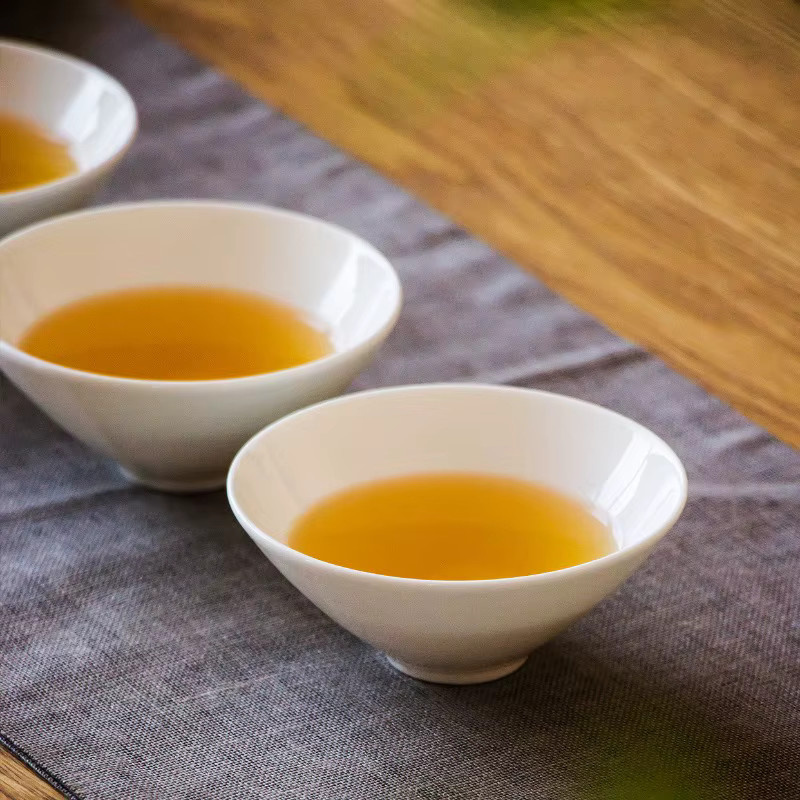 Weiße Bone China Teetasse aus Keramik für Kung-Fu-Tee-Sets - Bild 4