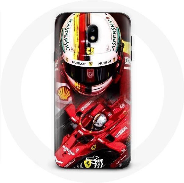 Samsung Galaxy J3 2017 Handyhülle Formel 1 Design in Rot flexibel - Bild 1