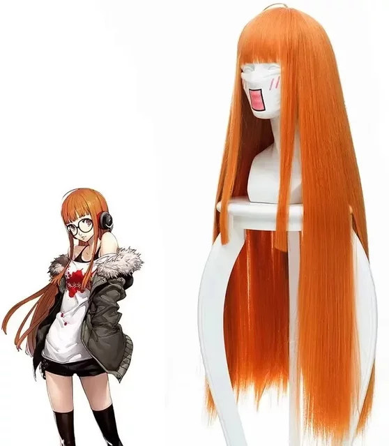 Whimsical W Futaba Sakura Perücke, Lange Synthetische Haar, Damen - Bild 1