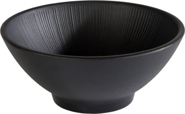 APS Schale NERO aus Melamin in Schwarz, rund, 500 ml, Durchmesser: 16 cm, Höhe: 6,5 cm - Bild 1