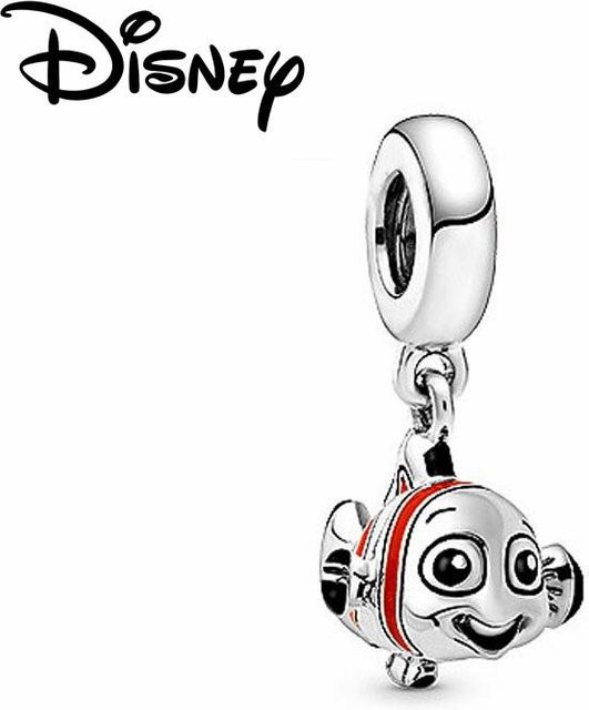 zjy8 Charm-Perle Donald Duck, 925 Silber, Damen, gold - Bild 1