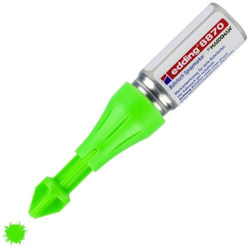 Edding Bohrloch Spraymarker 8870, abwischbar, Neongrün - Bild 1