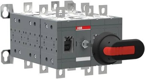 ABB Bypass-Schalter OT200E12YP 200A 1000V in Schwarz und Grau - Bild 1