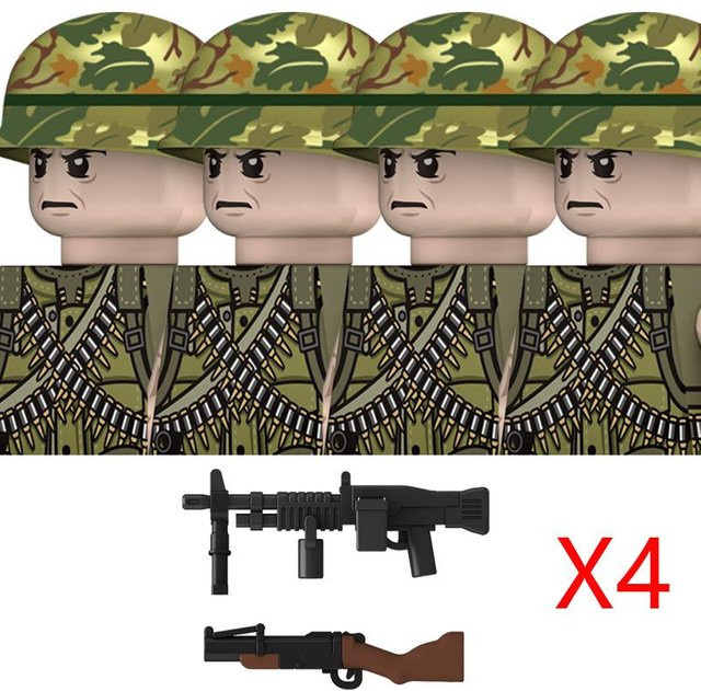 Yiran toy MOC WK2 Der Vietnamkrieg Militärsoldaten, Bausteine, ab 14 Jahre - Bild 1