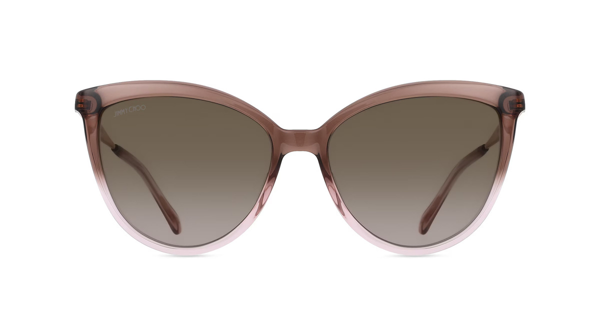 Jimmy Choo BELINDA/S Sonnenbrille Butterfly, Vollrand, Acetat, pink - Bild 1