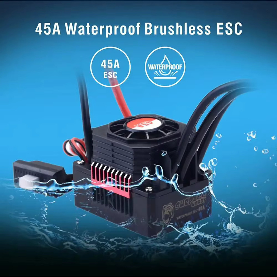 SURPASS HOBBY Wasserdichtes Combo-Set F540, Bürstenloser Motor mit 45A ESC - Bild 5