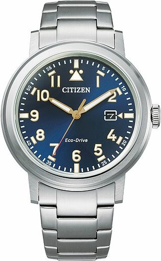 Citizen Armbanduhr, Quarz, Edelstahl, Blau, 42 mm, Herren - Bild 1