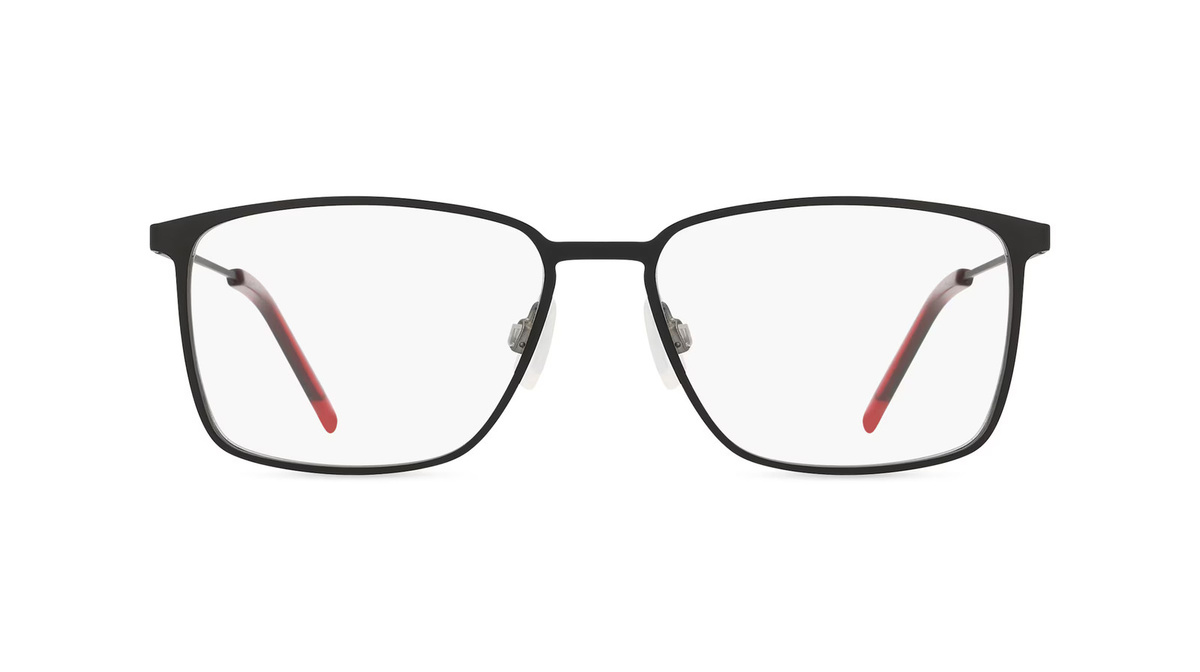 Hugo Boss HG 1181 Korrektionsbrille, Vollrand, Quadratisch, Metall, Schwarz, Herren - Bild 1