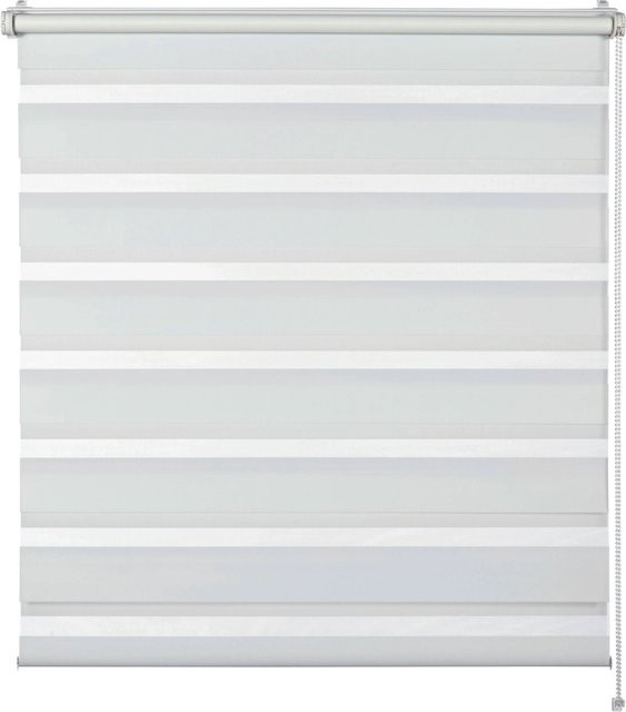 Schöner Wohnen Doppelrollo Tilda Day & Night in Weiß, Breite: 60 cm, Höhe: 150 cm - Bild 1