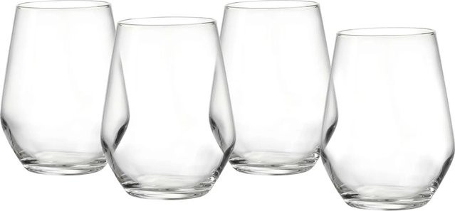 Ritzenhoff & Breker Mambo Longdrinkgläser Tumbler, transparent, 4er Set, 400 ml - Bild 1