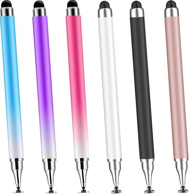 Advaka 2-in-1 Stylus-Stift für kapazitive Touchscreens in Gold für iPad, iPhone, Android und Samsung Tablets - Bild 1