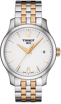Tissot Armbanduhr, Quarz, Edelstahlgehäuse, 33 mm, Herren - Bild 1