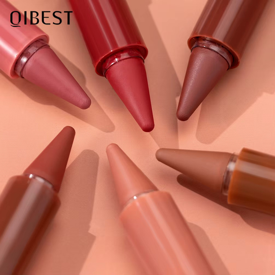 QIBEST Lipliner, Nude Braun-Rot, Matt - Bild 2