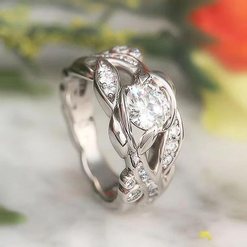 Huitan Roman Ring, Silber, Zirkonia, Damen - Bild 3