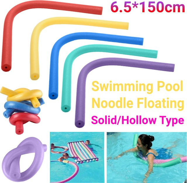 APWIKOGER Schwimmbad Nudel aus EPE Schaum in Lila, Schwimmhilfe für den Pool, Durchmesser: 6,5 cm, Länge: 150 cm - Bild 1