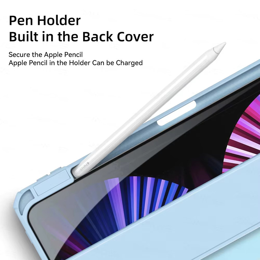 DANYCASE Schutzhülle für iPad Pro 11, iPad Air 11, iPad Mini und iPad Modelle in Blau - Bild 4