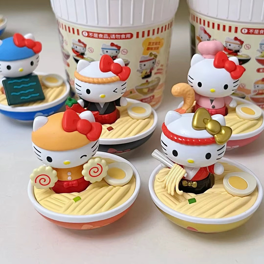 52TOYS Katzen-Nudelbecher-Blindbox, Mini-Figur, Einzelfigur - Bild 2