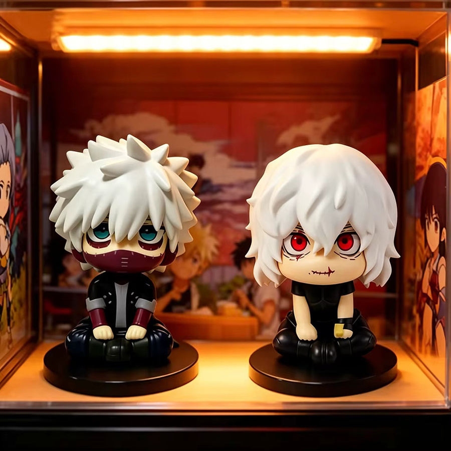 Bandai My Hero Academia Tomura Dabi Izuku Deku Katsuki Kacchan, Chibi PVC-Figur, Einzelfigur, bunt / mehrfarbig - Bild 3