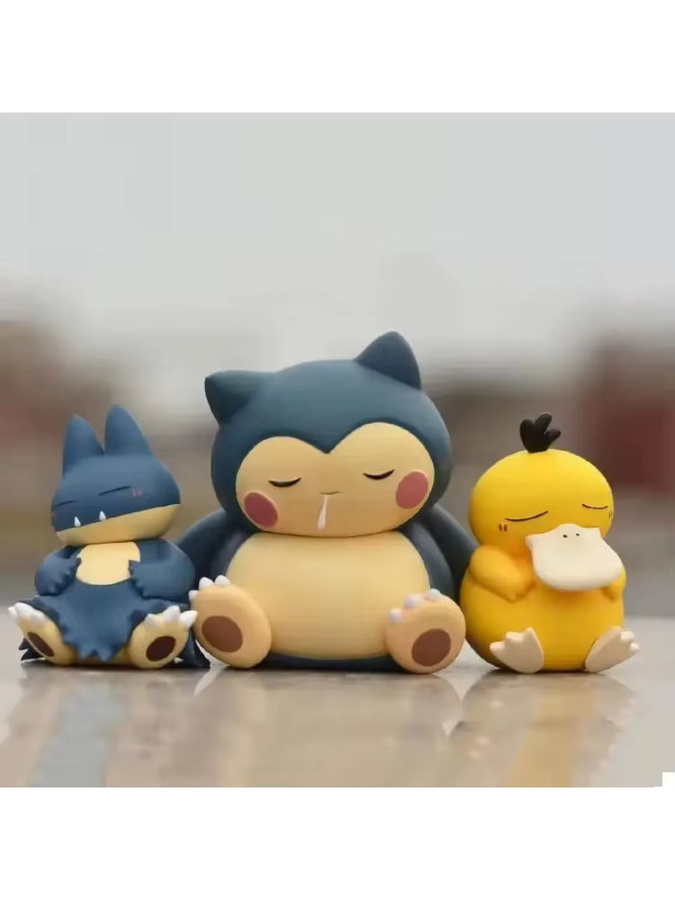 Keeppley Pokémon Snorlax Psyduck Actionfigur - Bild 2