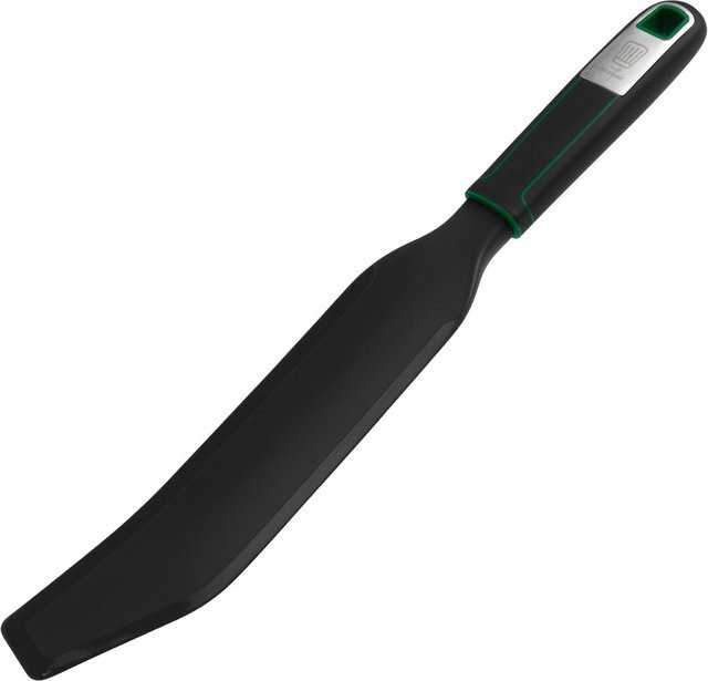 Fackelmann Spatel Bonn extra lang aus Silikon in Schwarz und Grün, Länge: 33,0 cm - Bild 1