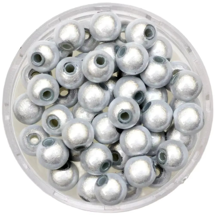 OLINGART Acryl Spacer Perlen, 4/6/8/10mm, Mischfarbe - Bild 3