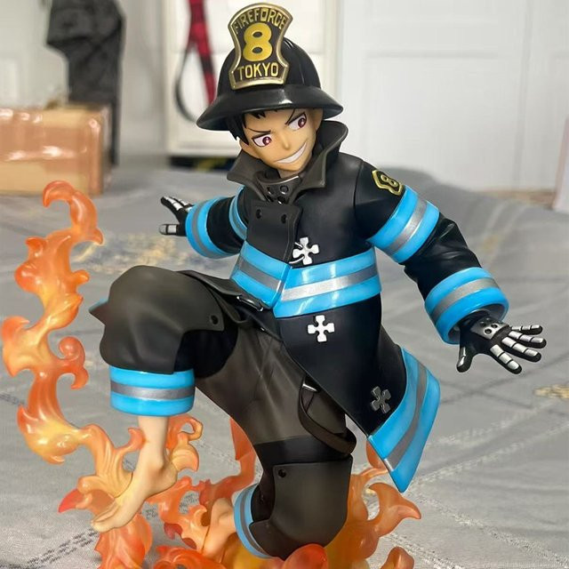 Bandai Enn Enn no Shouboutai, Shinra Kusakabe, Actionfigur, 16cm - Bild 1