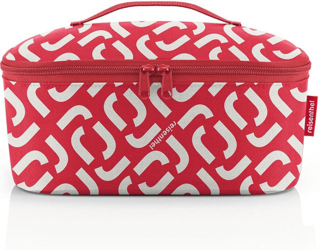 Reisenthel Thermo Coolerbag M Pocket Signature Red mit Isolierung, B/T/H: 28,0 x 22,5 x 12,0 cm - Bild 1
