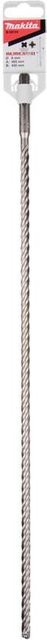Makita Nemesis II SDS-Plus Steinbohrer mit Carbide-Spitze für Beton und Stein, Farbe: Silber, Durchmesser: 8 mm, Länge: 46,5 cm - Bild 2