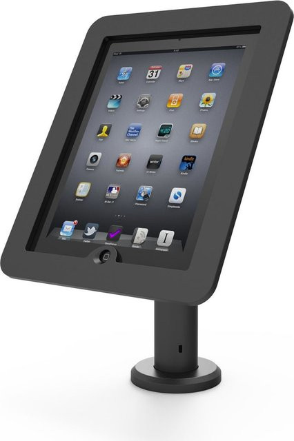 Compulocks Low-Rise Tablett-Aufstellung mit Stangenbefestigung und 100 x 100 mm Montageschnittstelle in Schwarz (TCDP01) - Bild 1