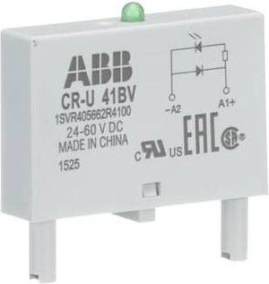 ABB Steckmodul CR-U 41BV in Weiß - Bild 1