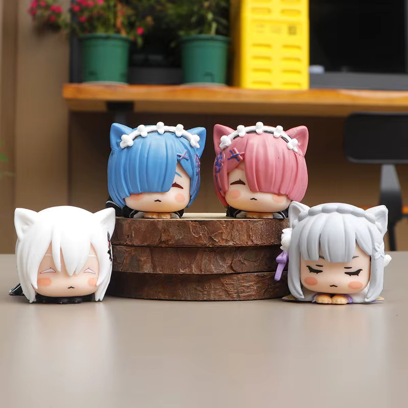 Bandai Re:Zero Emilia Ram Statuen, Anime-Figuren, Einzelfigur - Bild 3