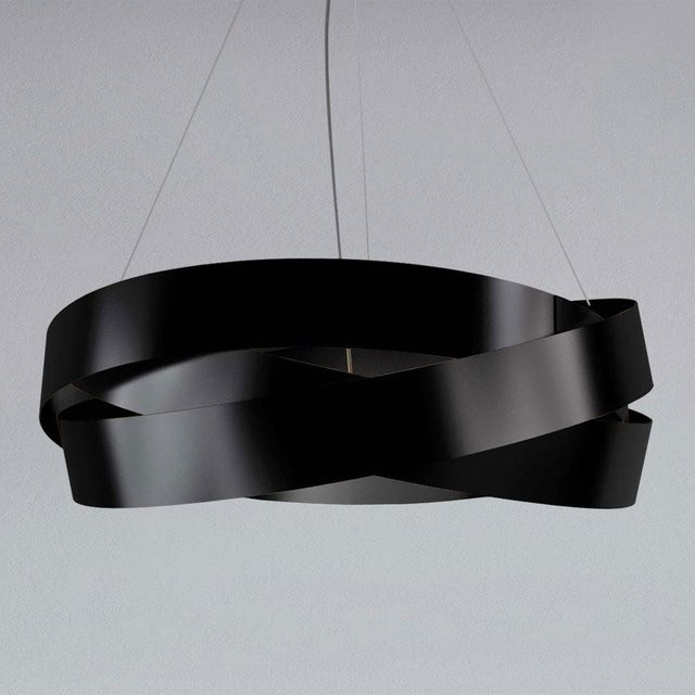 Marchetti Pura S 100 LED-Pendelleuchte in Schwarz aus Metall - Bild 1