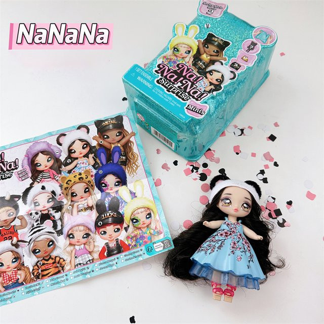 Bandai Na Na Surprise Minis Serie Modepuppe, Mystery-Verpackung - Bild 1