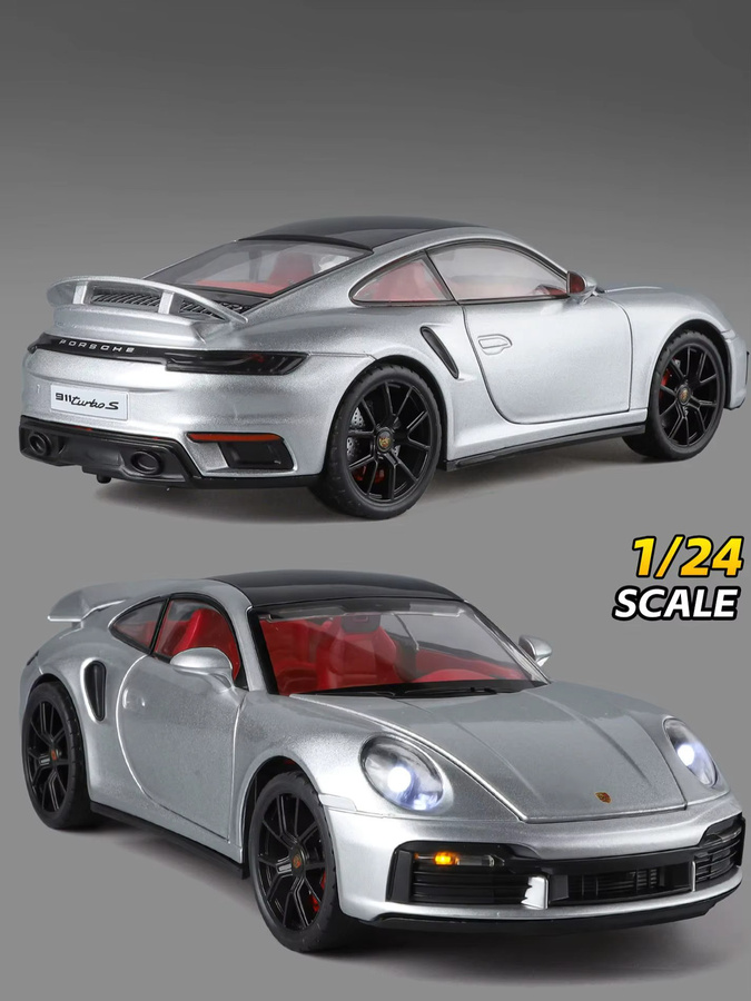 Maisto Porsche 911 Sportwagen-Modell, 1:24, mit Licht und Sound - Bild 4