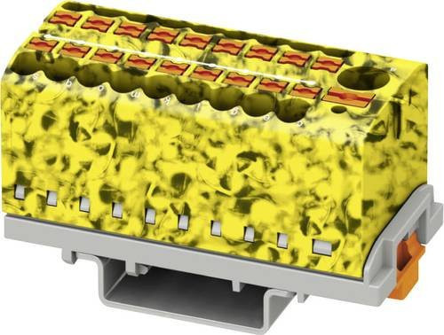 Phoenix Contact Verteilerblock 3273130 Zugfeder Grau und Gelb 8er Set - Bild 1