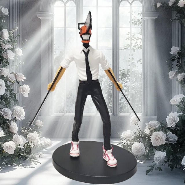 Bandai Chainsaw Man Power/Denji Actionfigur, Noodle Stopper Figurine - Bild 1