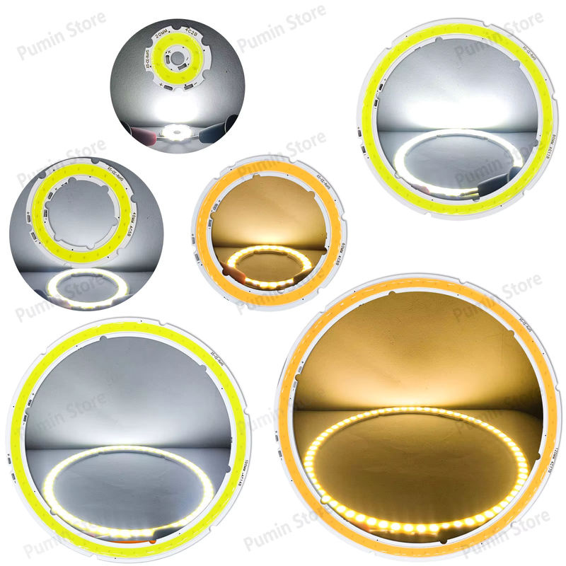 Runde LED COB Ring Lichtquelle Angel Eyes mit DC12V, Durchmesser: 20 mm, Farbe: Weiß, Leistung: 2W-12W - Bild 2