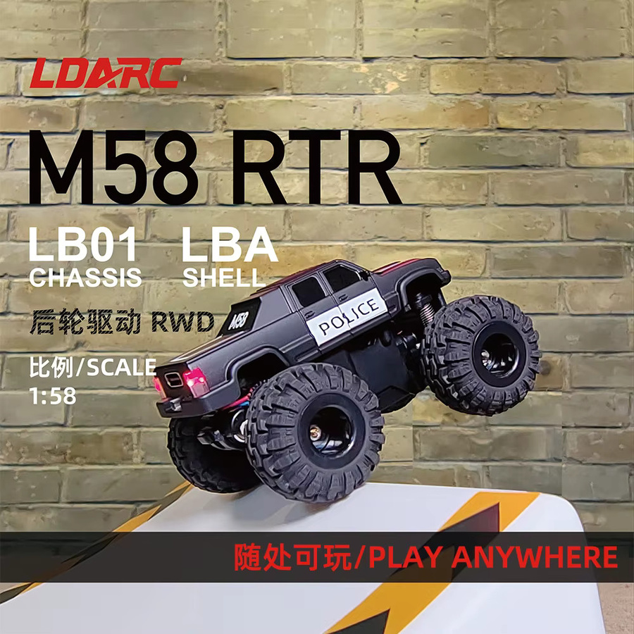 LDARC M58 RTR RC Auto, 1:58, ferngesteuert, ab 14 Jahren - Bild 2