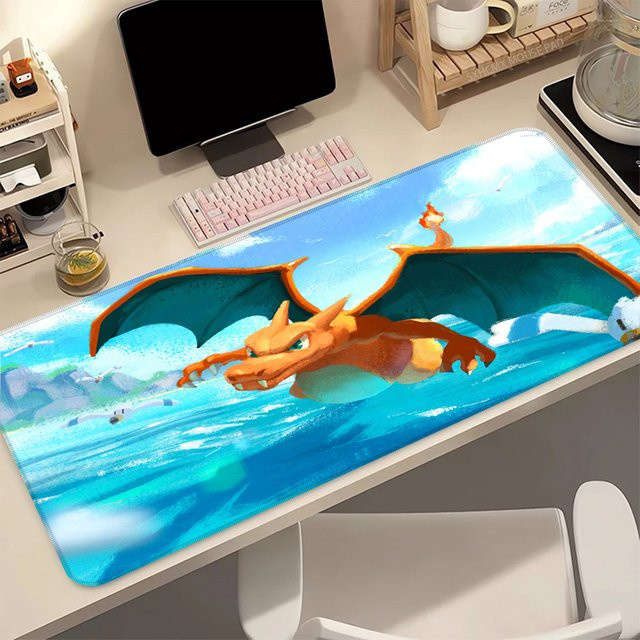 Bandai Anime Gaming-Mauspad Charizard Multicolor B/T: 80 x 40 cm - Bild 1
