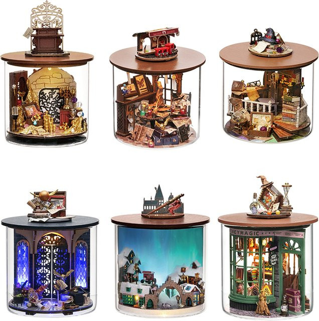 zuuton Mini-DIY-Puppenhaus-Set, Holz, Set / Bundle - Bild 1