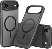 Nevox StyleShell INVISIO Handyhülle für iPhone 17 Air, Schwarz/Transparent - Bild 1