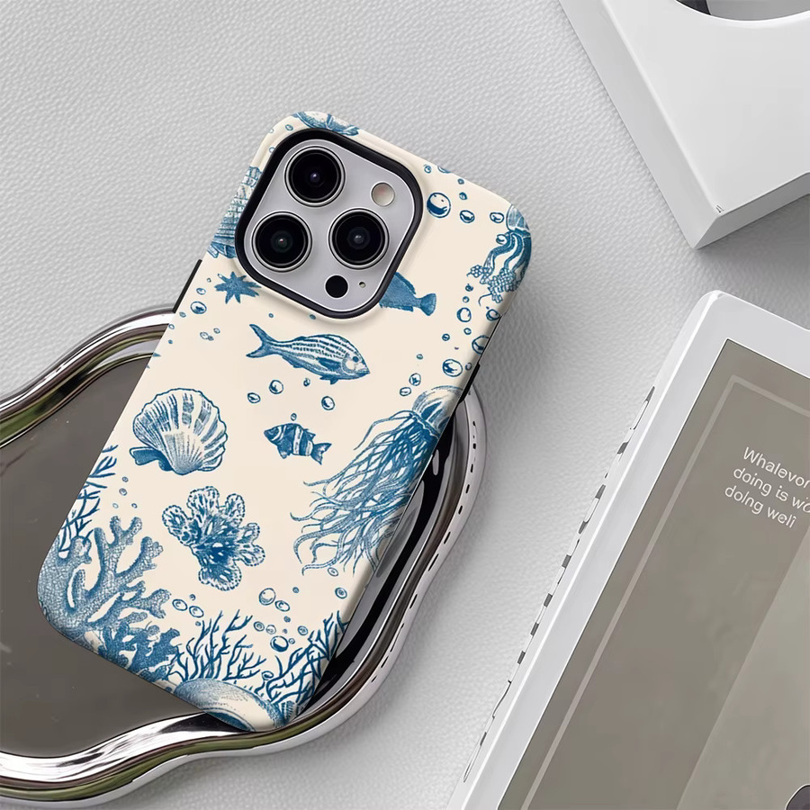 Regenbogenschichten Handyhülle für Apple iPhone 17 16 15 14 13 12 Pro Max Plus mit doppelschichtiger Rückseite in Multicolour - Bild 2