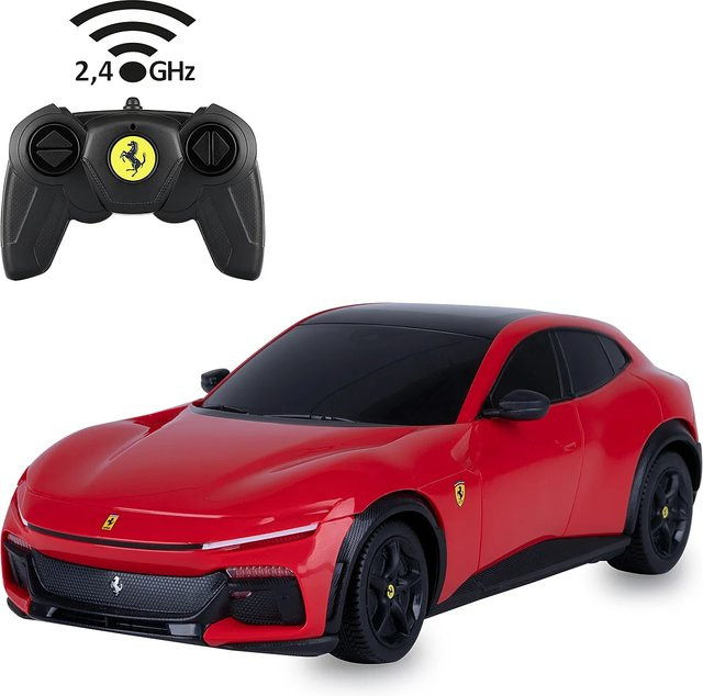 Jamara Ferrari Purosangue, RC-Modellauto, 1:24, rot, ab 6 Jahren - Bild 1